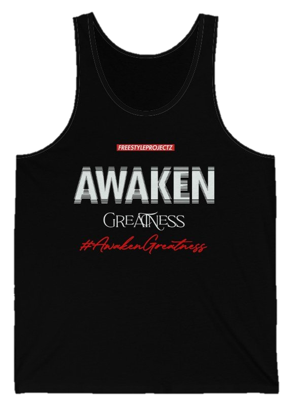 Freestyle Projectz #AwakenGreatness Unisex Jersey Tank